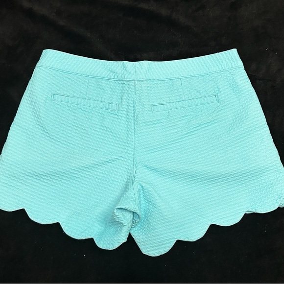 Lilly Pulitzer Turquoise Buttercup Shorts - Picture 2 of 5